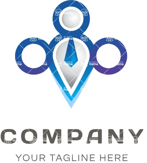 Business Logo Templates - vector graphics in a pack from GraphicMama - Creative Colorful Business Logo Design Concept